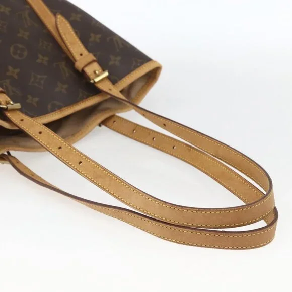 Authentic LOUIS VUITTON Monogram Bucket GM Shoulder Bag M42236 LV - Picture 14 of 16